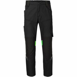 Kübler Pulse Bundhose Light Schwarz/Neongrün Gr. 54