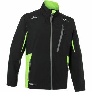 Kübler Pulse Ultrashell Jacke Eco Schwarz/Neongrün Gr. S