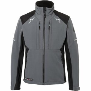 Kübler Pulse Softshelljacke Herren Anthrazit/Schwarz Gr. M