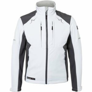 Kübler Pulse Softshelljacke Herren Weiß/Anthrazit Gr. XXL