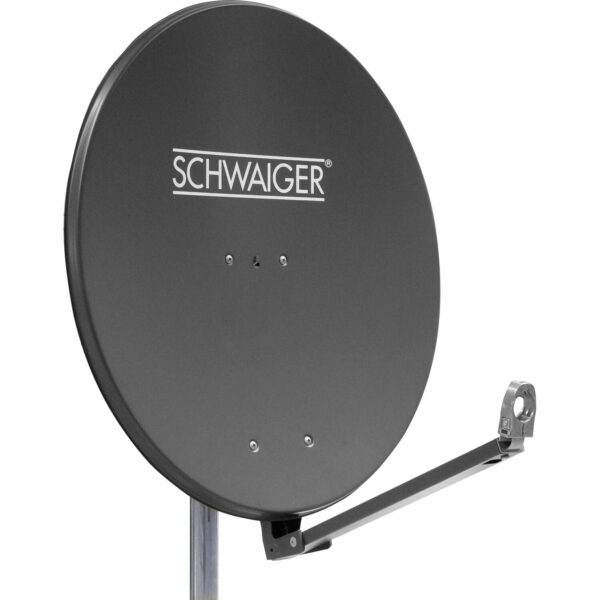 Schwaiger Aluminium Satellitenschüssel Parabolantenne Ø 88 cm Anthrazit