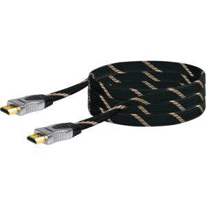 Schwaiger Flach-HDMI-Kabel mit Ethernet 5 m