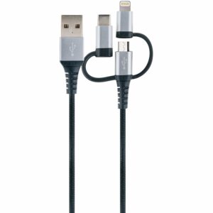 Schwaiger 3-in-1 Sync und Ladekabel USB Micro B