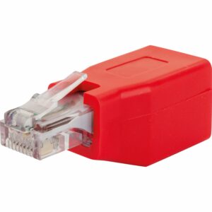 Schwaiger CAT 6 Crossover Adapter RJ45 Stecker und Buchse