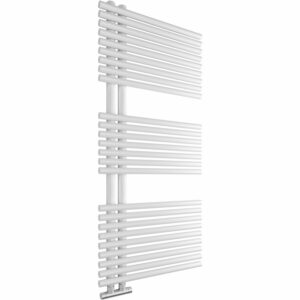 Sanotechnik Design-Badheizkörper Wien 1132 x 600 mm Weiss mit Seitenanschluss