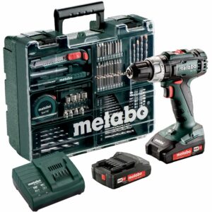 Metabo Akku-Schlagbohrmaschine SB L 18 Set Mobile Werkstatt inkl. 2 Li-Ion-Akkus