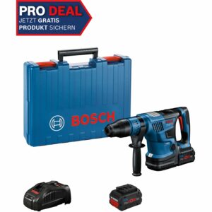 Bosch Professional 18 V Akku-Bohrhammer GBH 18V-36 inkl. Akkus mit Koffer