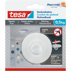 Tesa Deckenhaken für Tapeten & Putz (max. 0