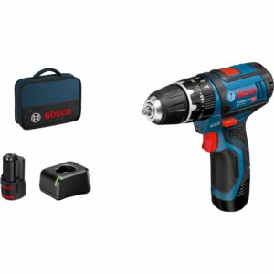 Bosch Professional Akku-Schlagbohrschrauber GSB 12 V-15 inkl. 2 Akkus