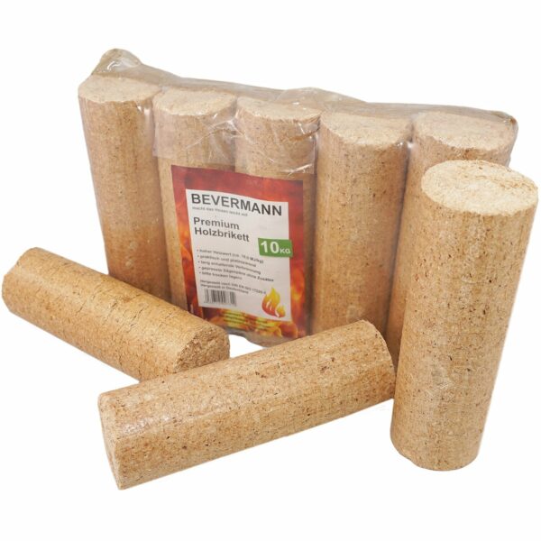 Bevermann Holzbrikett Rund 10 kg