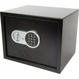 Perel elektronischer Safe Codeschloss u. Notschlüssel 300 mm x 380 mm x 300 mm