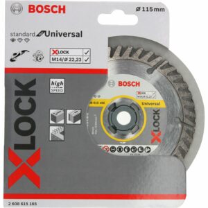 Bosch X-Lock Diamanttrennscheibe Standard Universal Ø 115 mm