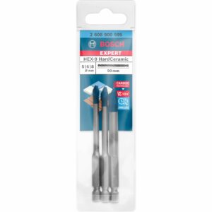 Bosch Bohrer-Sets Expert HEX-9 HardCeramic 3-teilig