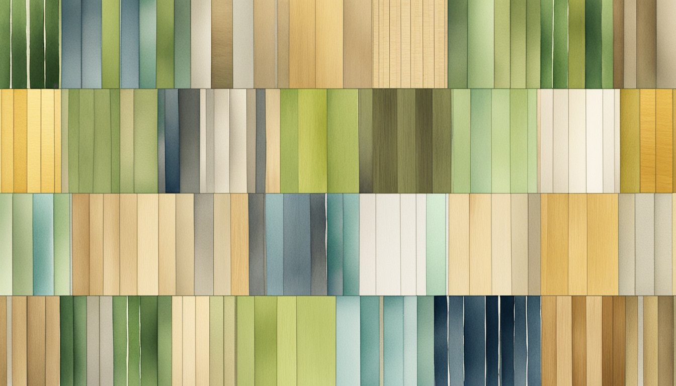 Bambusparkett Farben