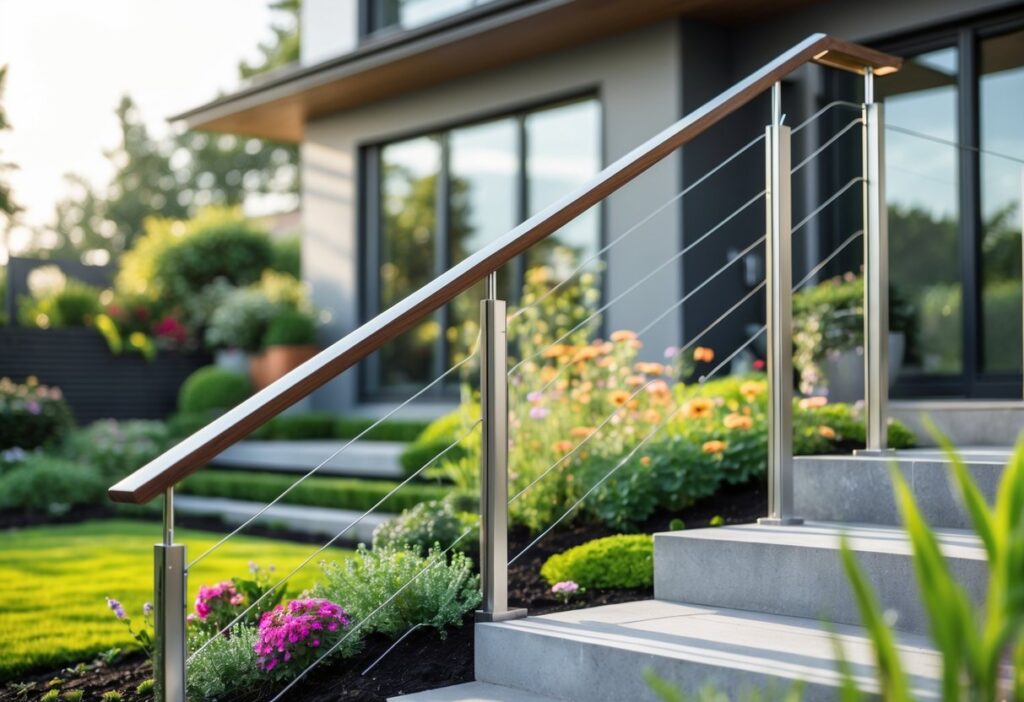 Handläufe und Geländer – Sicherheit und Design für Haus & Garten