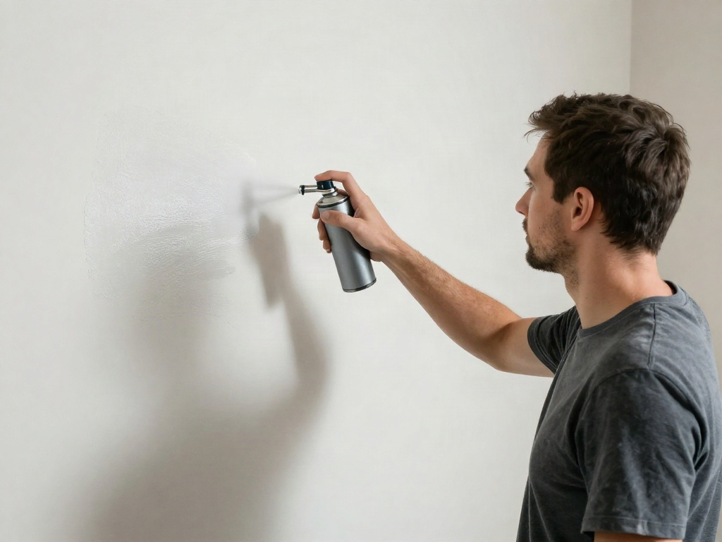 Airless Farbe spritzen