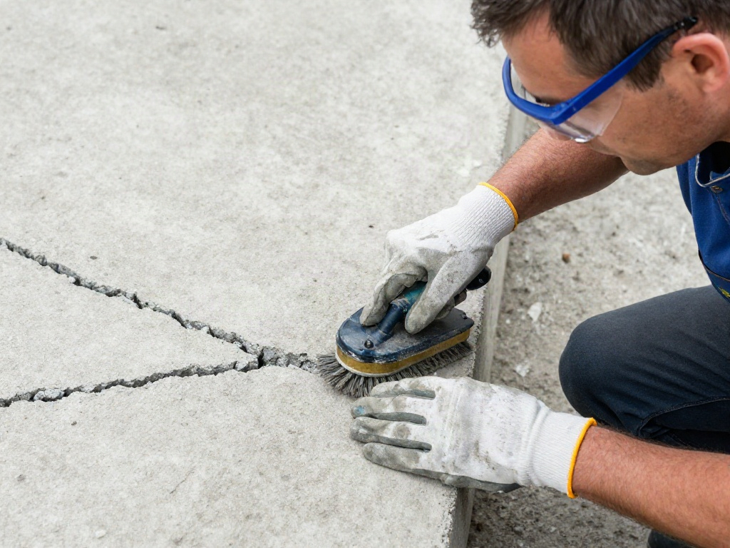 Betonboden reparieren