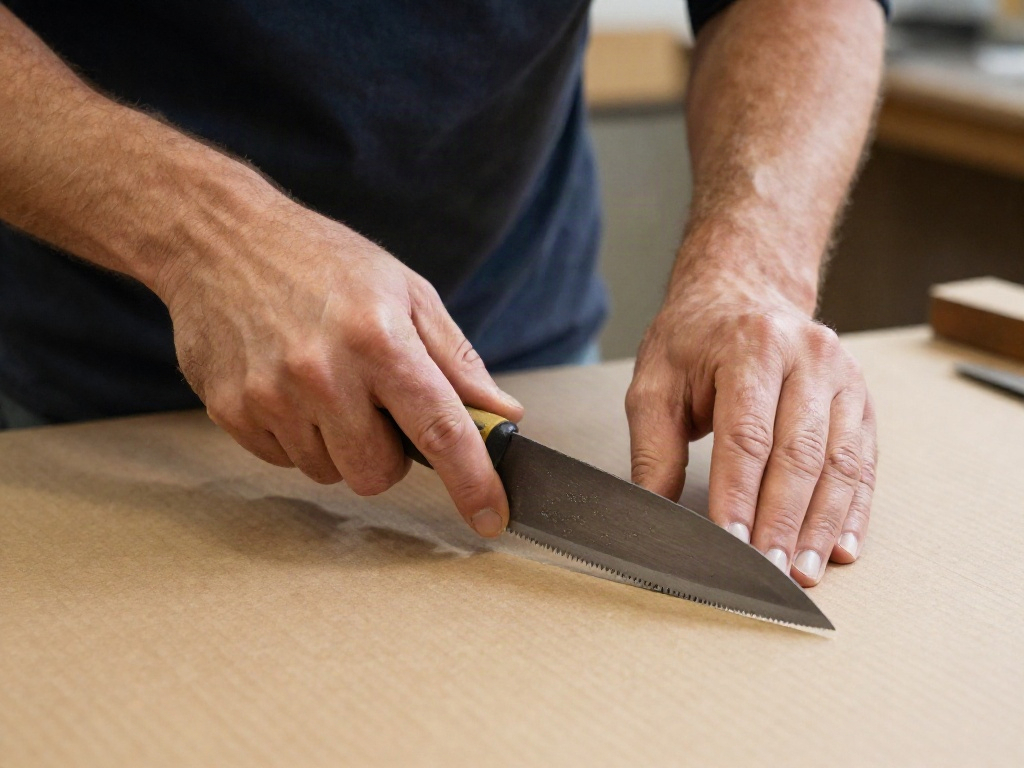 Cuttermesser verwenden