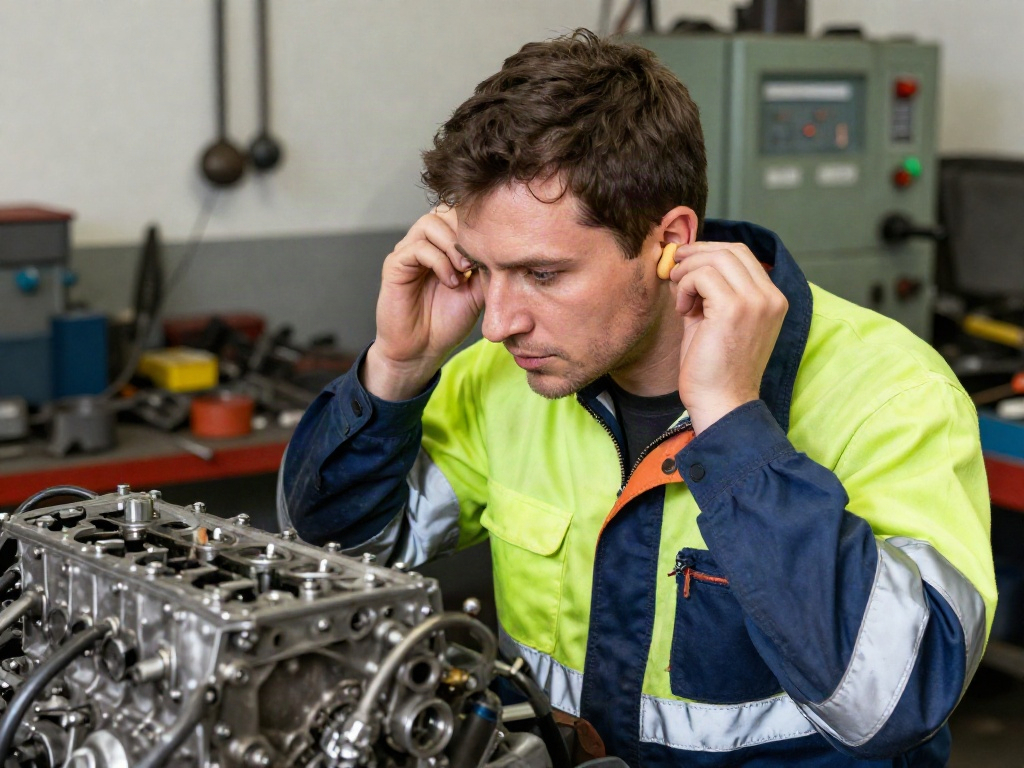 Gehörschutz Werkstatt