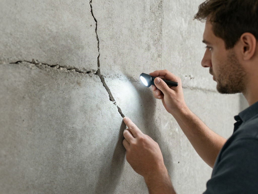 Wandfarbe auf Beton